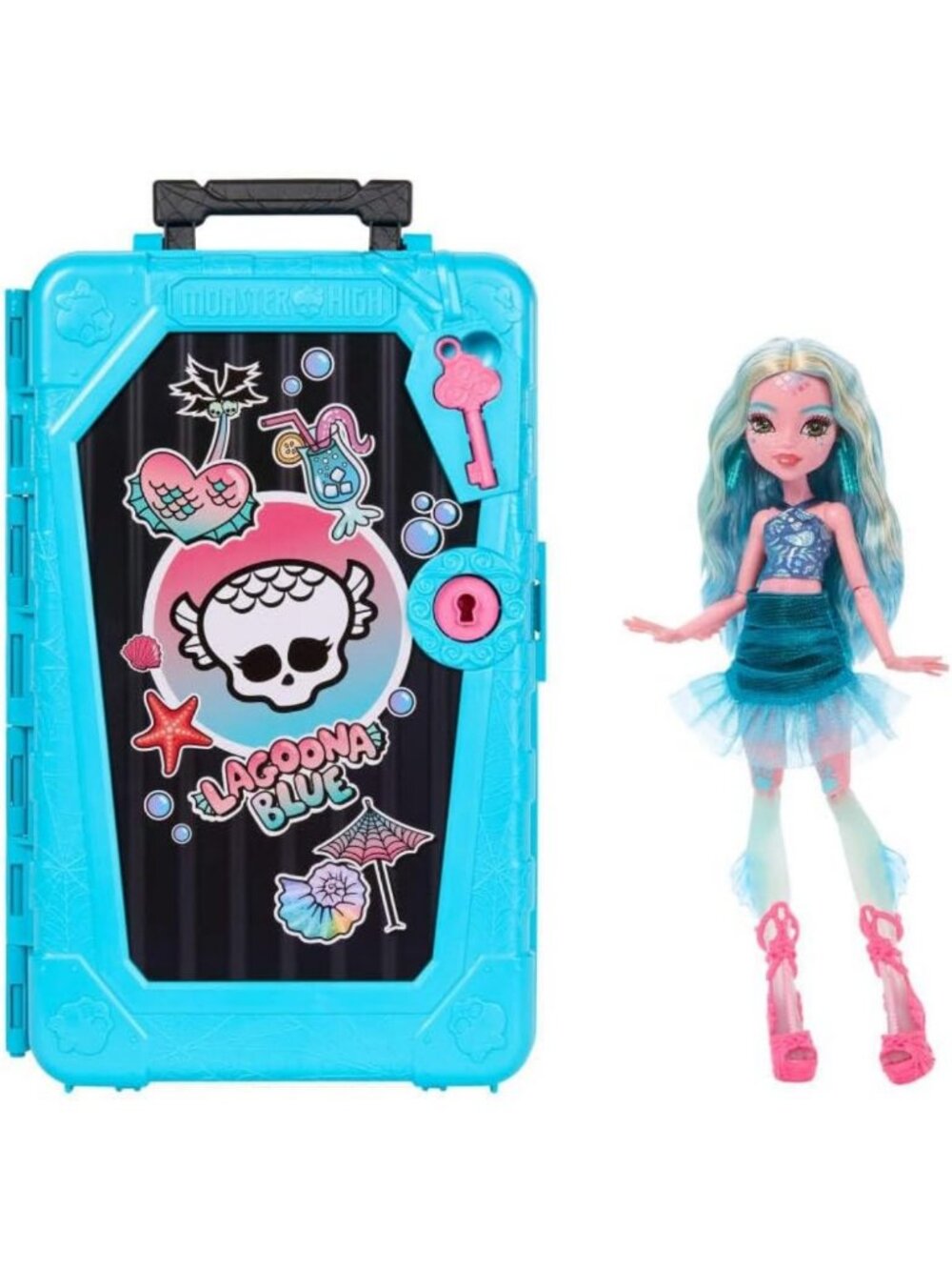 Skulltimate Secrets Lagoona Blue Doll - Monster High Collectible, Fun Playtime